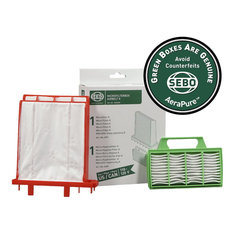 sebo K Series Filter