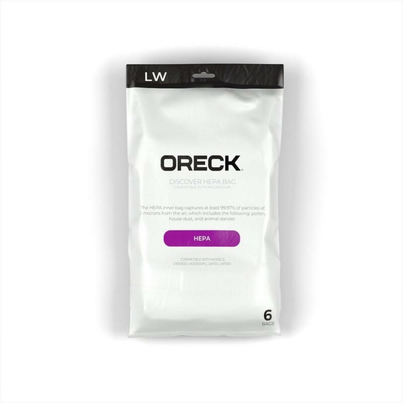 Oreck discover magnesium bag